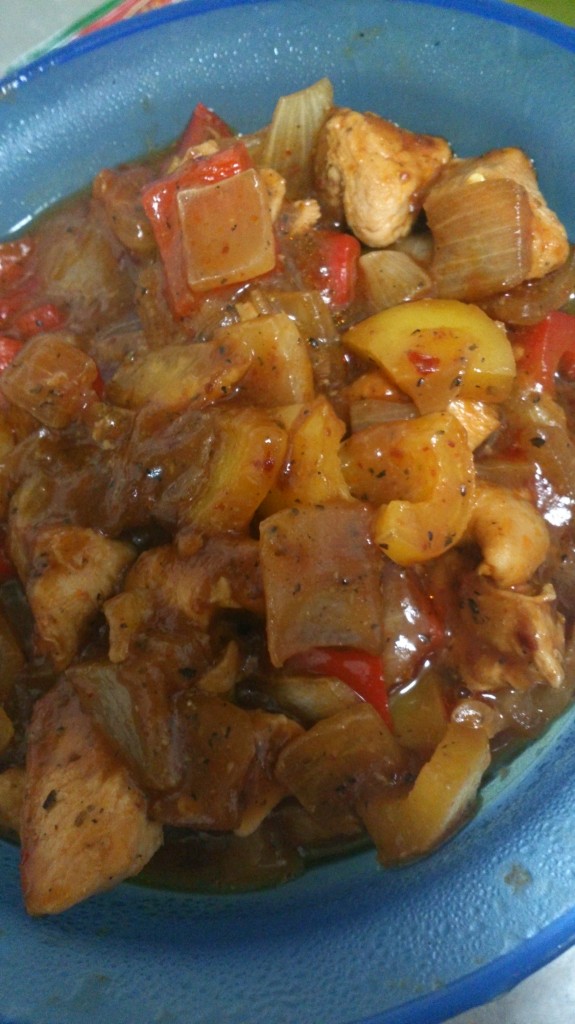 Sweet and sour chicken