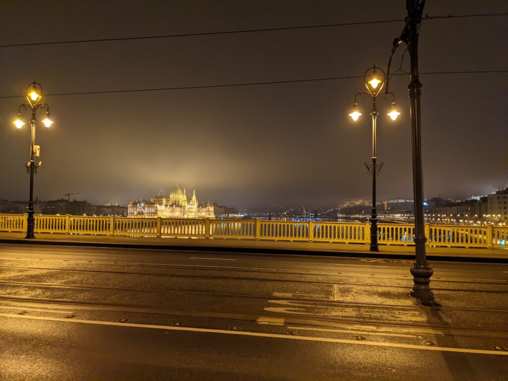 Budapest at night